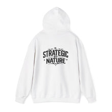Load image into Gallery viewer, Scorpio Zodiac Symbol Hoodie | Strategic By Nature Back Design