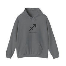 Load image into Gallery viewer, Sagittarius Arrow Hoodie | Global Mindset Back Print