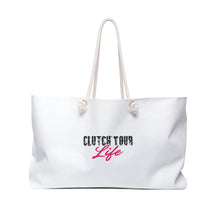 Load image into Gallery viewer, Clutch Your Life Weekender Bag | Large Canvas Travel Tote