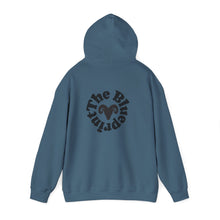 Load image into Gallery viewer, Aries Zodiac Ram Symbol Hoodie | The Blueprint (Back Print)