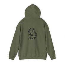 Load image into Gallery viewer, Aquarius Zodiac Symbol Hoodie | Original Since Birth (Back Print)