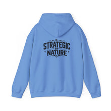 Load image into Gallery viewer, Scorpio Zodiac Symbol Hoodie | Strategic By Nature Back Design
