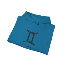 Load image into Gallery viewer, Gemini Zodiac Hoodie | Never One Dimensional (Back Print)
