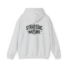 Load image into Gallery viewer, Scorpio Zodiac Symbol Hoodie | Strategic By Nature Back Design