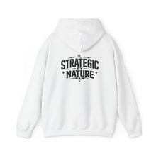 Load image into Gallery viewer, Scorpio Zodiac Symbol Hoodie | Strategic By Nature Back Design