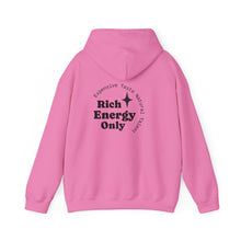 Load image into Gallery viewer, Taurus Zodiac Symbol Hoodie | Rich Energy Only Back Design