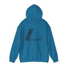 Load image into Gallery viewer, Gemini Zodiac Hoodie | Never One Dimensional (Back Print)