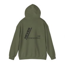Load image into Gallery viewer, Gemini Zodiac Hoodie | Never One Dimensional (Back Print)