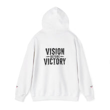 Load image into Gallery viewer, Clutch Your Life Hoodie Designed by Roman Anderson | Vision Before Victory back print