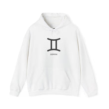 Load image into Gallery viewer, Gemini Zodiac Hoodie | Never One Dimensional (Back Print)

