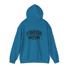 Load image into Gallery viewer, Scorpio Zodiac Symbol Hoodie | Strategic By Nature Back Design
