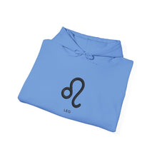 Load image into Gallery viewer, Leo Zodiac Symbol Hoodie | Main Character Energy( Back Print)
