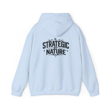 Load image into Gallery viewer, Scorpio Zodiac Symbol Hoodie | Strategic By Nature Back Design
