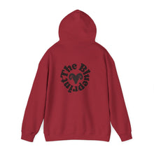Load image into Gallery viewer, Aries Zodiac Ram Symbol Hoodie | The Blueprint (Back Print)
