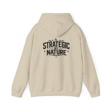 Load image into Gallery viewer, Scorpio Zodiac Symbol Hoodie | Strategic By Nature Back Design
