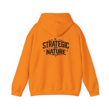 Load image into Gallery viewer, Scorpio Zodiac Symbol Hoodie | Strategic By Nature Back Design
