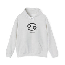 Load image into Gallery viewer, Cancer Zodiac Symbol Hoodie | Rooted In Peace Back Print
