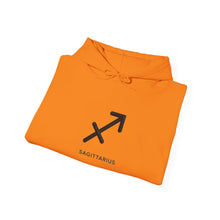 Load image into Gallery viewer, Sagittarius Arrow Hoodie | Global Mindset Back Print
