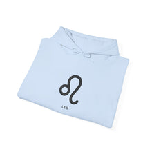 Load image into Gallery viewer, Leo Zodiac Symbol Hoodie | Main Character Energy( Back Print)
