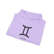 Load image into Gallery viewer, Gemini Zodiac Hoodie | Never One Dimensional (Back Print)
