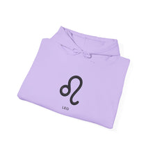 Load image into Gallery viewer, Leo Zodiac Symbol Hoodie | Main Character Energy( Back Print)
