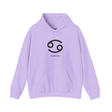 Load image into Gallery viewer, Cancer Zodiac Symbol Hoodie | Rooted In Peace Back Print
