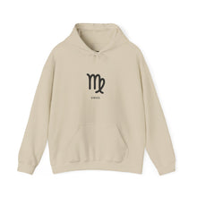 Load image into Gallery viewer, Virgo Hoodie| Never Average Built With Intention (Back Print)
