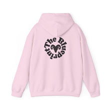 Load image into Gallery viewer, Aries Zodiac Ram Symbol Hoodie | The Blueprint (Back Print)
