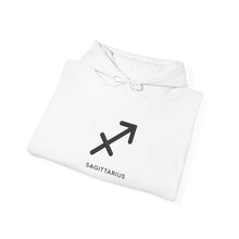 Load image into Gallery viewer, Sagittarius Arrow Hoodie | Global Mindset Back Print
