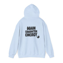 Load image into Gallery viewer, Leo Zodiac Symbol Hoodie | Main Character Energy( Back Print)
