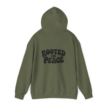 Load image into Gallery viewer, Cancer Zodiac Symbol Hoodie | Rooted In Peace Back Print
