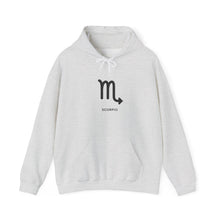 Load image into Gallery viewer, Scorpio Zodiac Symbol Hoodie | Strategic By Nature Back Design
