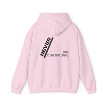Load image into Gallery viewer, Gemini Zodiac Hoodie | Never One Dimensional (Back Print)
