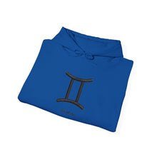 Load image into Gallery viewer, Gemini Zodiac Hoodie | Never One Dimensional (Back Print)

