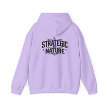 Load image into Gallery viewer, Scorpio Zodiac Symbol Hoodie | Strategic By Nature Back Design
