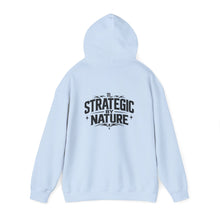Load image into Gallery viewer, Scorpio Zodiac Symbol Hoodie | Strategic By Nature Back Design

