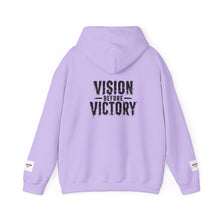 Load image into Gallery viewer, Clutch Your Life Hoodie Designed by Roman Anderson | Vision Before Victory back print
