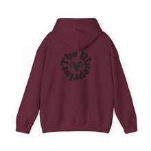 Load image into Gallery viewer, Aries Zodiac Ram Symbol Hoodie | The Blueprint (Back Print)
