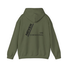 Load image into Gallery viewer, Gemini Zodiac Hoodie | Never One Dimensional (Back Print)
