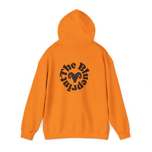 Load image into Gallery viewer, Aries Zodiac Ram Symbol Hoodie | The Blueprint (Back Print)
