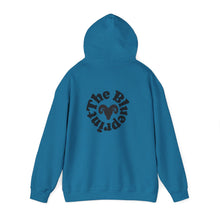 Load image into Gallery viewer, Aries Zodiac Ram Symbol Hoodie | The Blueprint (Back Print)
