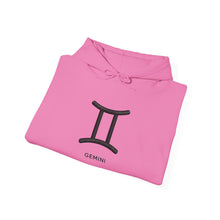 Load image into Gallery viewer, Gemini Zodiac Hoodie | Never One Dimensional (Back Print)
