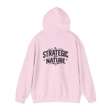 Load image into Gallery viewer, Scorpio Zodiac Symbol Hoodie | Strategic By Nature Back Design
