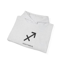 Load image into Gallery viewer, Sagittarius Arrow Hoodie | Global Mindset Back Print
