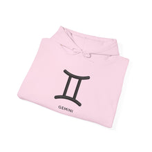 Load image into Gallery viewer, Gemini Zodiac Hoodie | Never One Dimensional (Back Print)
