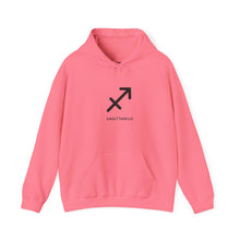 Load image into Gallery viewer, Sagittarius Arrow Hoodie | Global Mindset Back Print
